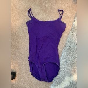 Adult small purple leotard